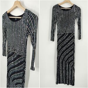French Connection | sequin midi dress